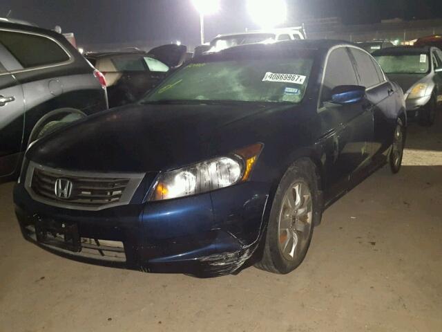 1HGCP2F7XAA113413 - 2010 HONDA ACCORD EX BLUE photo 2