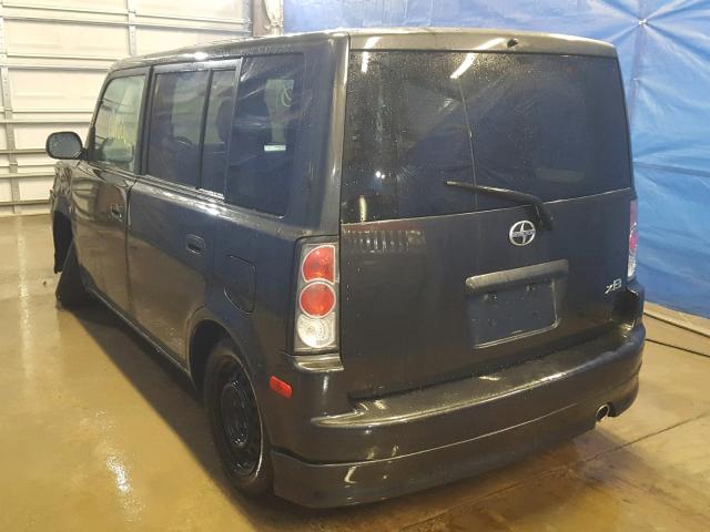 JTLKT324164107422 - 2006 TOYOTA SCION XB Grafit foto 3