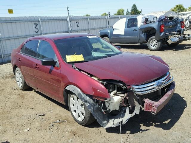 3FAHP06Z17R101813 - 2007 FORD FUSION S BURGUNDY photo 1