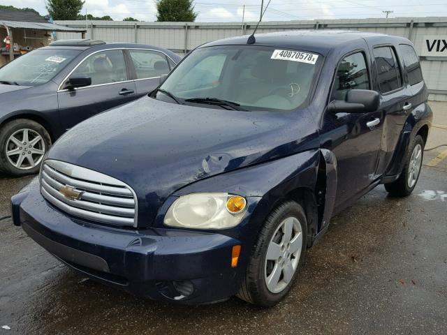 3GNDA13D37S599909 - 2007 CHEVROLET HHR LS BLUE photo 2