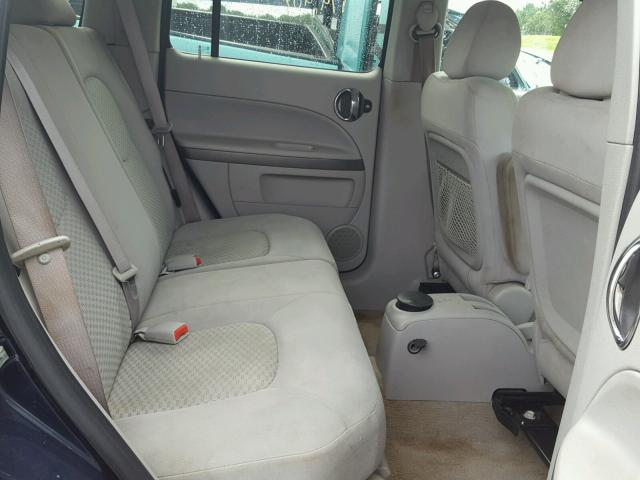 3GNDA13D37S599909 - 2007 CHEVROLET HHR LS BLUE photo 6