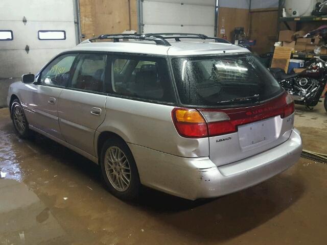 4S3BH625747303173 - 2004 SUBARU LEGACY L S SILVER photo 3