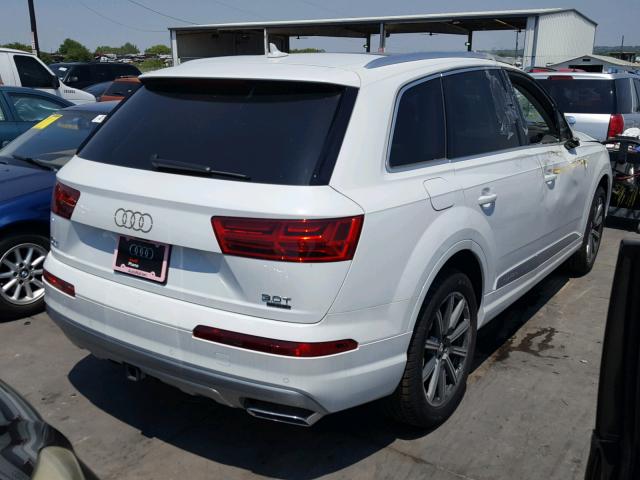 WA1VAAF76JD008508 - 2018 AUDI Q7 PRESTIG WHITE photo 4