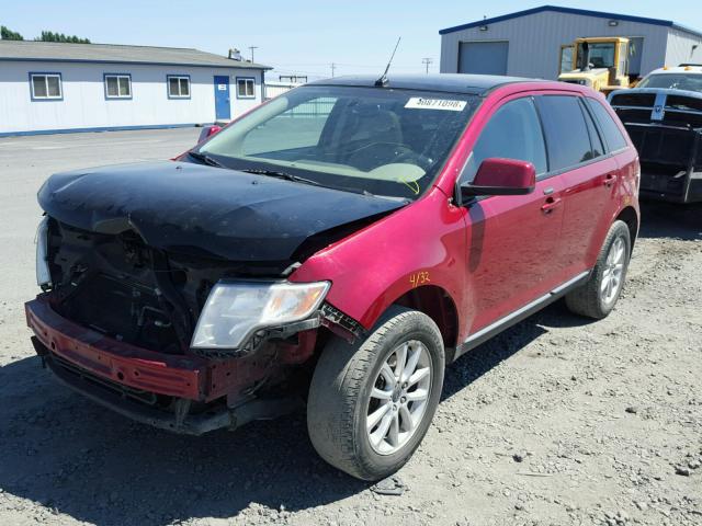 2FMDK49C17BB18949 - 2007 FORD EDGE SEL P RED photo 2