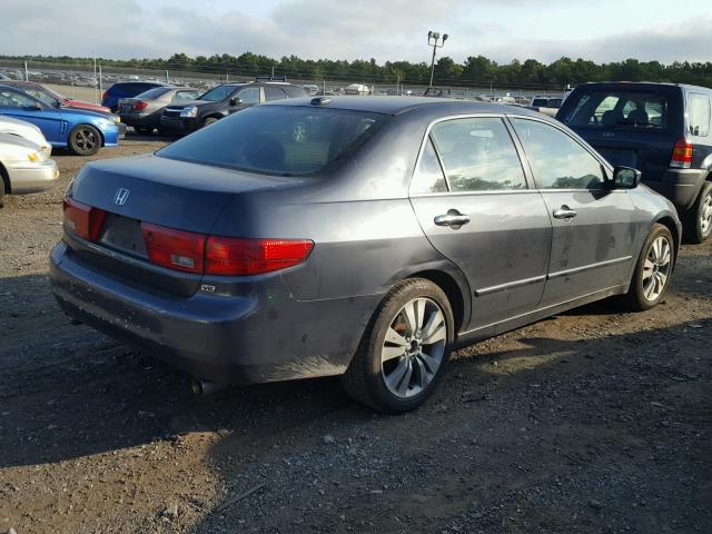 1HGCM66505A059561 - 2005 HONDA ACCORD EX GRAY photo 4