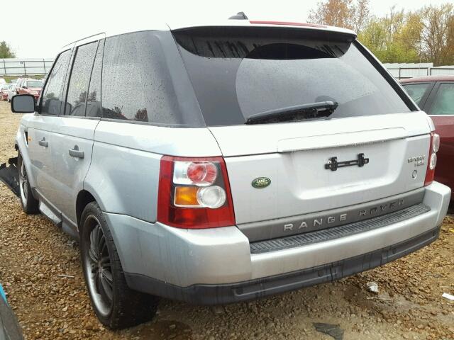 SALSK25427A116632 - 2007 LAND ROVER RANGE ROVE SILVER photo 3