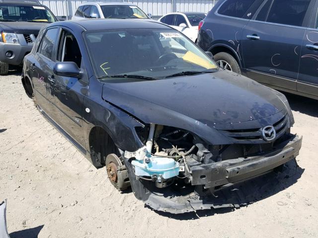 JM1BK143851294956 - 2005 MAZDA 3 HATCHBAC GRAY photo 1