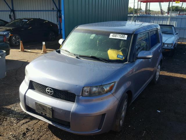 JTLKE50E891079139 - 2009 TOYOTA SCION XB ნაცრისფერი ფოტო 2