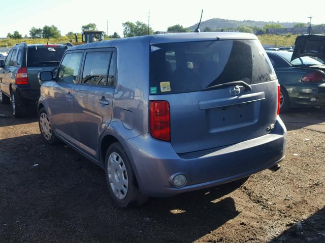 JTLKE50E891079139 - 2009 TOYOTA SCION XB ნაცრისფერი ფოტო 3