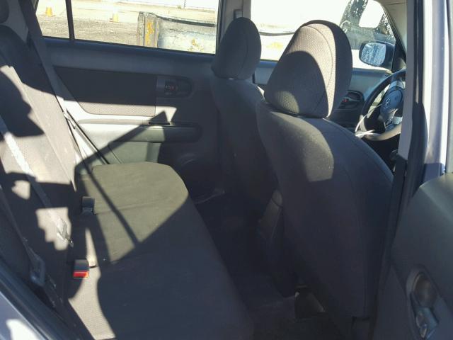 JTLKE50E891079139 - 2009 TOYOTA SCION XB ნაცრისფერი ფოტო 6