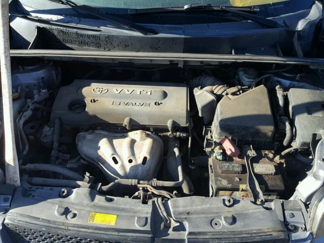 JTLKE50E891079139 - 2009 TOYOTA SCION XB ნაცრისფერი ფოტო 7