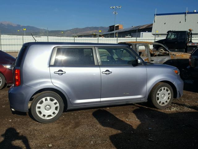 JTLKE50E891079139 - 2009 TOYOTA SCION XB ნაცრისფერი ფოტო 9