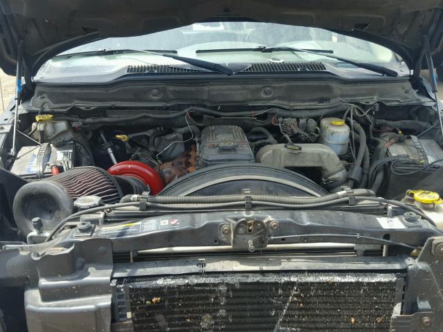 3D7KS26C06G248324 - 2006 DODGE RAM 2500 S BLACK photo 7