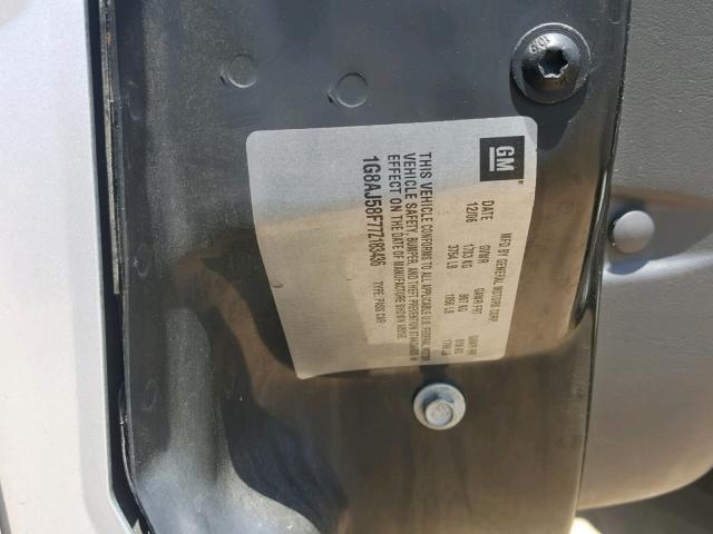 1G8AJ58F77Z183436 - 2007 SATURN ION LEVEL SILVER photo 10