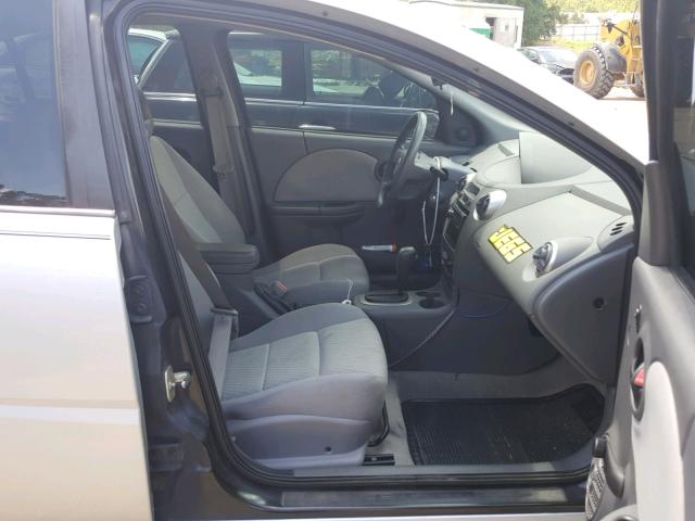 1G8AJ58F77Z183436 - 2007 SATURN ION LEVEL SILVER photo 5
