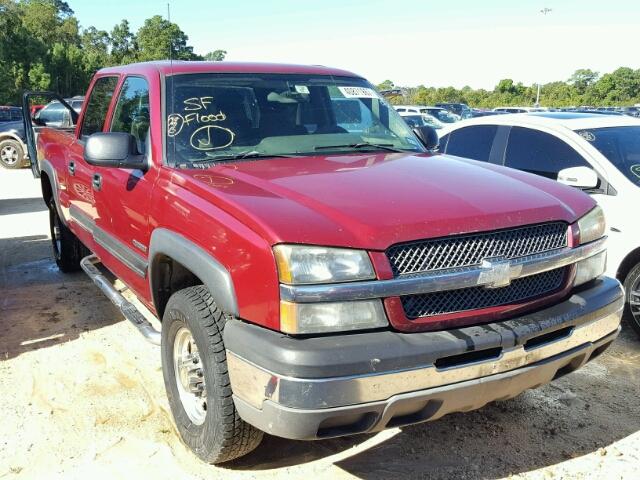 1GCGC23U64F178448 - 2004 CHEVROLET SILVERADO RED photo 1