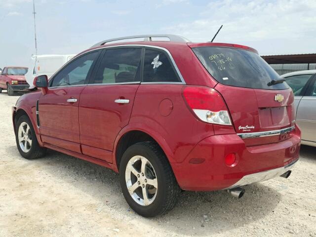 3GNFL4E52CS582734 - 2012 CHEVROLET CAPTIVA SP RED photo 3