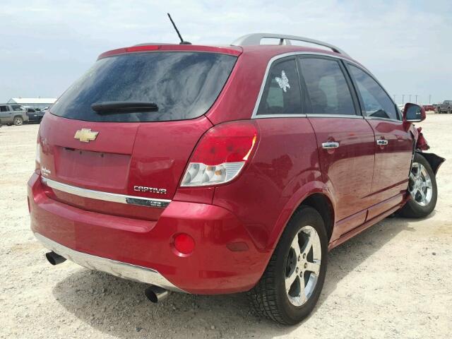 3GNFL4E52CS582734 - 2012 CHEVROLET CAPTIVA SP RED photo 4