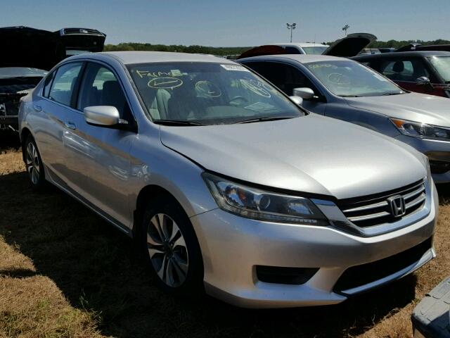 1HGCR2F35DA018320 - 2013 HONDA ACCORD SILVER photo 1