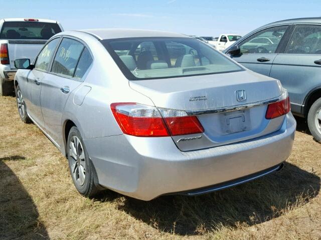 1HGCR2F35DA018320 - 2013 HONDA ACCORD SILVER photo 3
