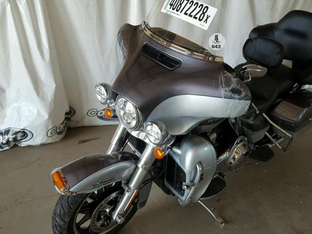 1HD1KEL18EB675573 - 2014 HARLEY-DAVIDSON FLHTK ELEC შავი ფოტო 9