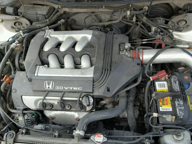 1HGCG1659WA002707 - 1998 HONDA ACCORD EX SILVER photo 7