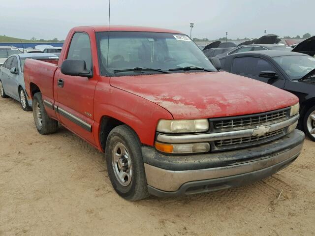 1GCEC14W51Z193793 - 2001 CHEVROLET SILVERADO RED photo 1