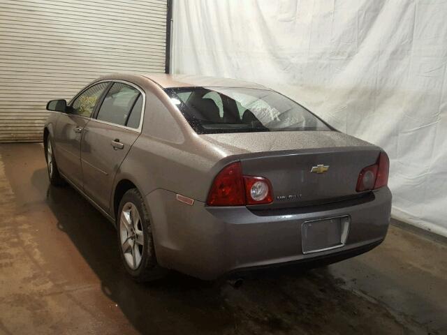 1G1ZC5EB3AF167711 - 2010 CHEVROLET MALIBU 1LT 灰色 照片 3