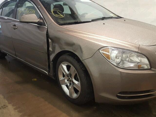 1G1ZC5EB3AF167711 - 2010 CHEVROLET MALIBU 1LT 灰色 照片 9