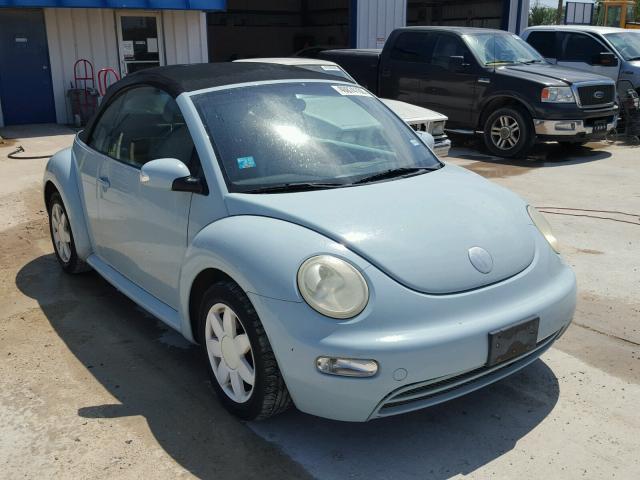 3VWBM31Y14M343029 - 2004 VOLKSWAGEN NEW BEETLE ლურჯი ფოტო 1