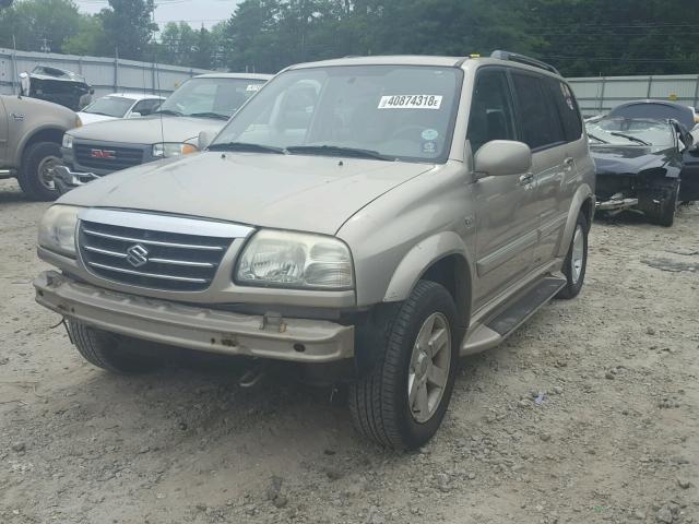 JS3TX92V634113696 - 2003 SUZUKI XL7 PLUS BEIGE photo 2