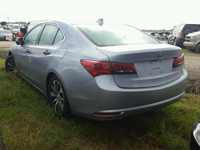 19UUB1F35FA015598 - 2015 ACURA TLX GRAY photo 3