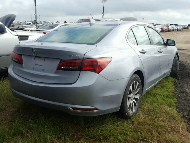 19UUB1F35FA015598 - 2015 ACURA TLX GRAY photo 4