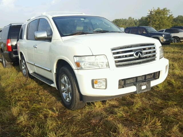 5N3AA08C56N813705 - 2006 INFINITI QX56 WHITE photo 1