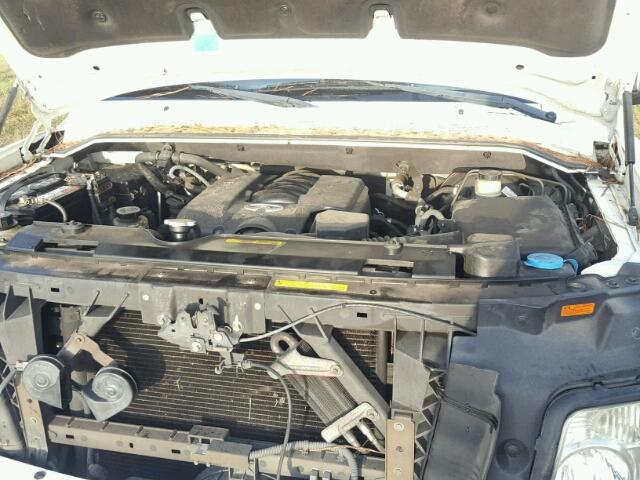 5N3AA08C56N813705 - 2006 INFINITI QX56 WHITE photo 7