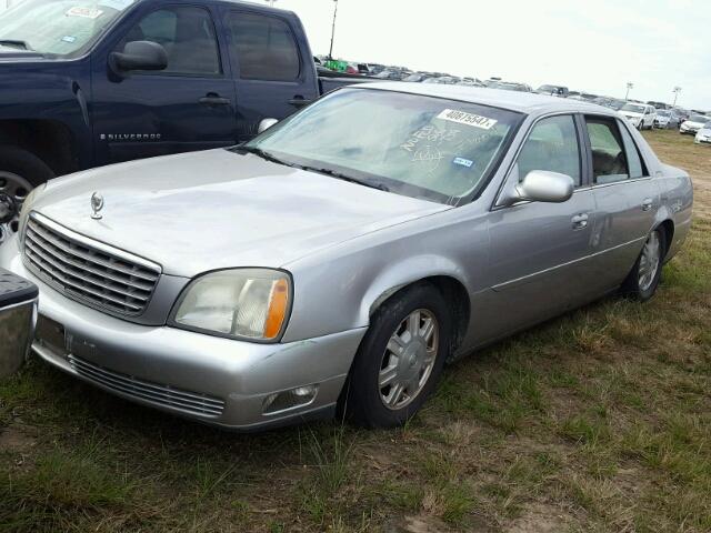 1G6KD54Y55U125024 - 2005 CADILLAC DEVILLE SILVER photo 2