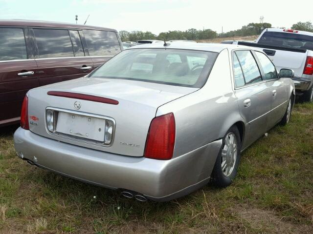 1G6KD54Y55U125024 - 2005 CADILLAC DEVILLE SILVER photo 4