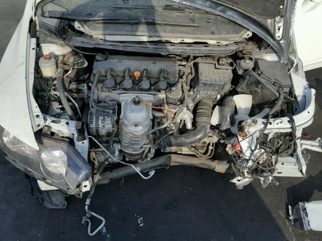 2HGFA1F99AH564635 - 2010 HONDA CIVIC EXL WHITE photo 7