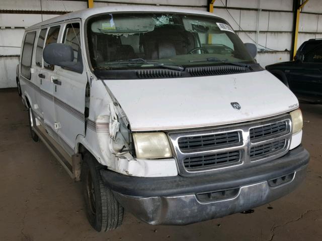 2B6HB11Y4WK149756 - 1998 DODGE RAM VAN B1 WHITE photo 1