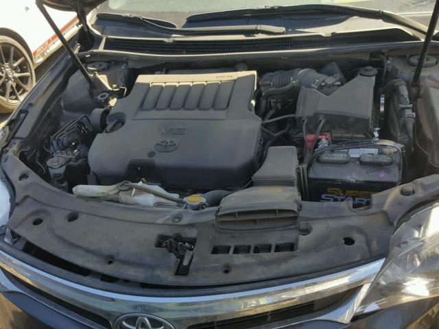 4T1BK1EB8EU087340 - 2014 TOYOTA AVALON BAS Grau Foto 7