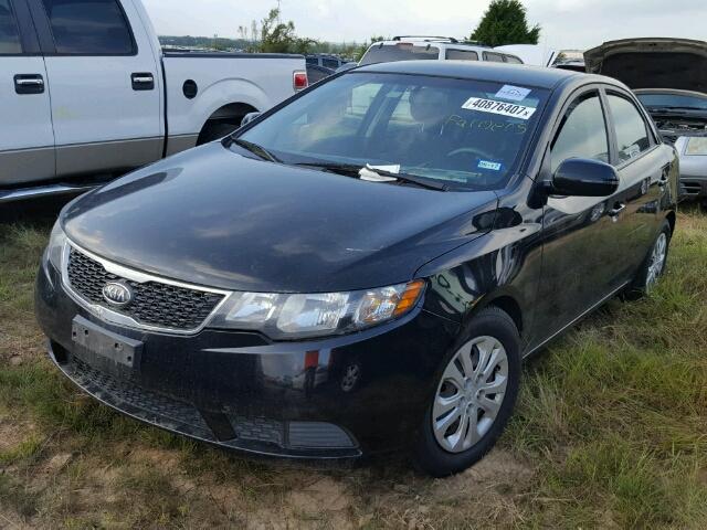 KNAFU4A27C5577280 - 2012 KIA FORTE BLACK photo 4