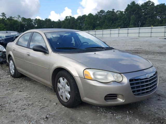 1C3EL46X84N388276 - 2004 CHRYSLER SEBRING LX TAN photo 1