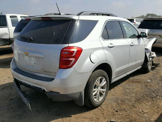 2GNFLFEKXG6207888 - 2016 CHEVROLET EQUINOX SILVER photo 4