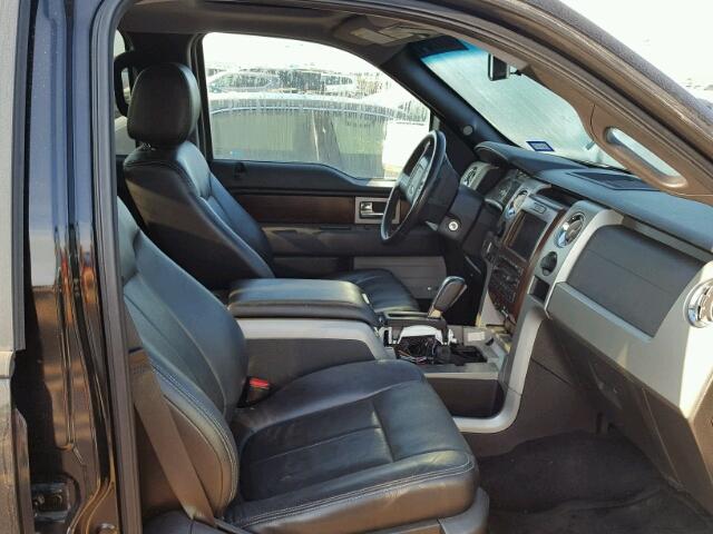 1FTFW1CTXCFA12582 - 2012 FORD F150 Қара фото 5