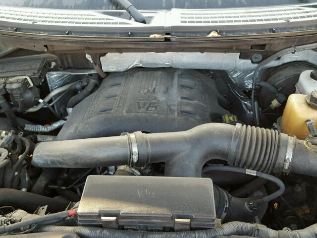 1FTFW1CTXCFA12582 - 2012 FORD F150 Қара фото 7