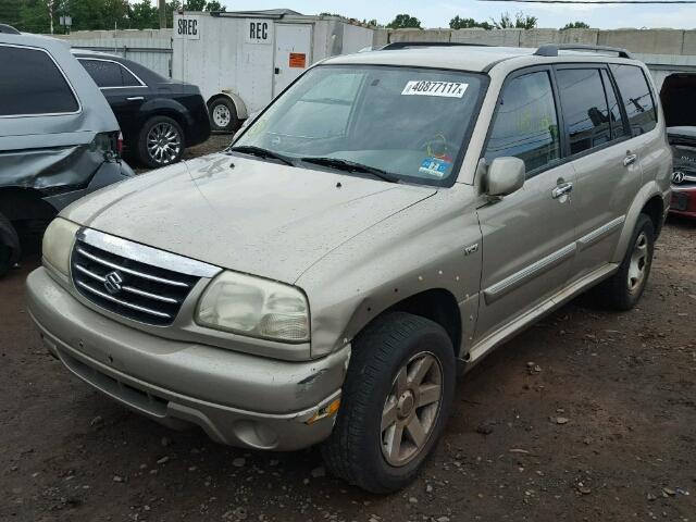 JS3TX92V924130474 - 2002 SUZUKI XL7 PLUS GRAY photo 2