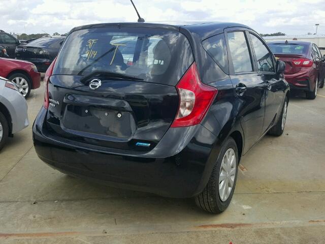 3N1CE2CP2EL375825 - 2014 NISSAN VERSA NOTE BLACK photo 4