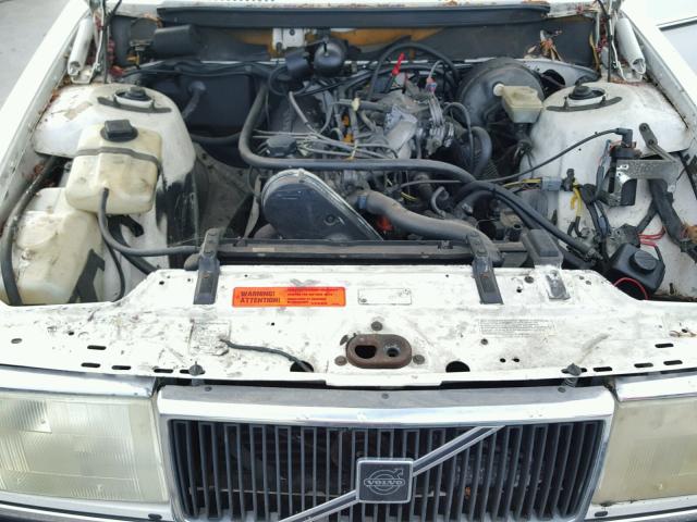 YV1AX8858K1833597 - 1989 VOLVO 245 DL WHITE photo 7