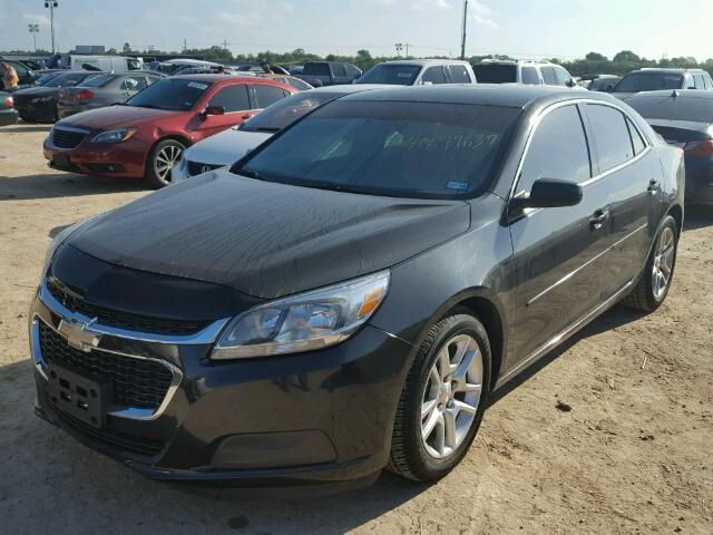 1G11B5SL3EF274549 - 2014 CHEVROLET MALIBU BLACK photo 2