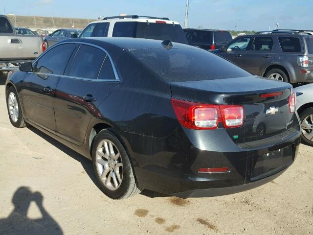 1G11B5SL3EF274549 - 2014 CHEVROLET MALIBU BLACK photo 3